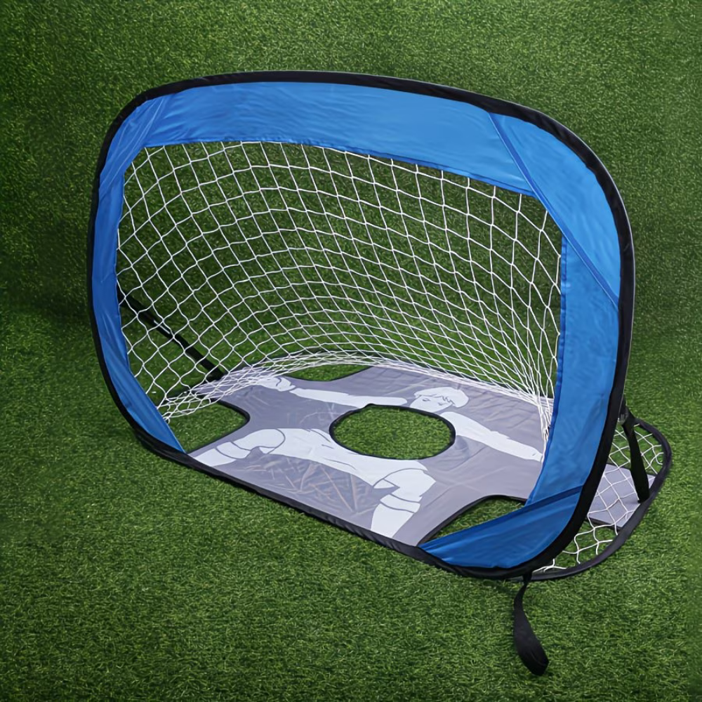 Portable Soccer Goal Target Net Training Folding Practice
