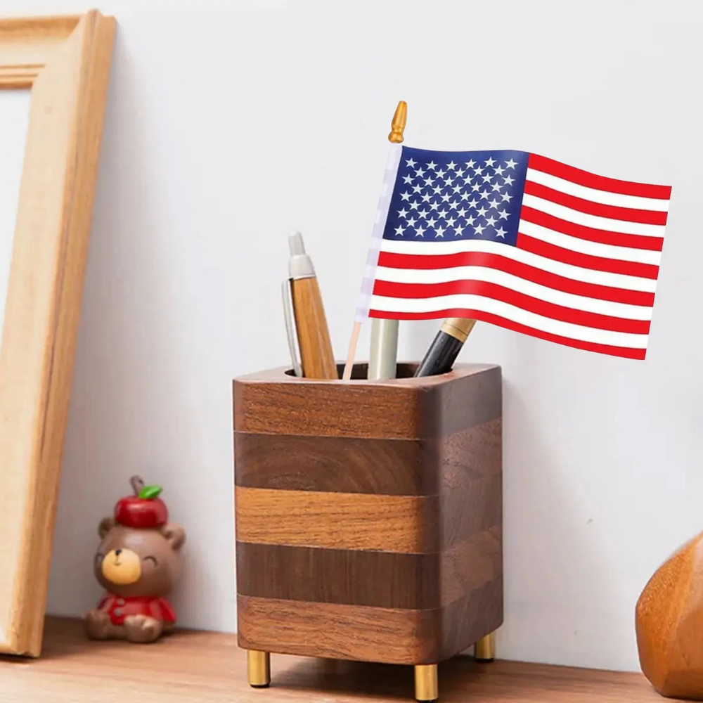 USA Flag Handheld Stick Mini Flags Sports Events