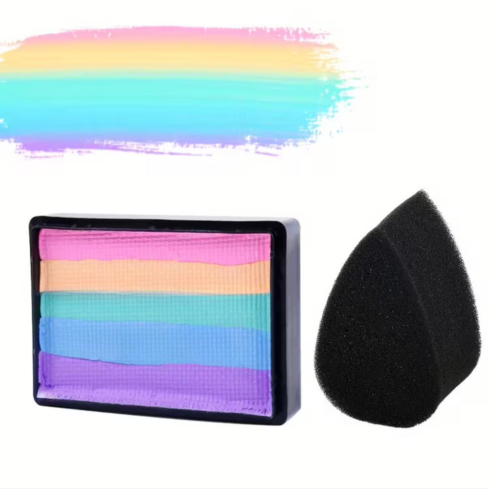 Rainbow Body Paint Set Creative Face Body Art Designs