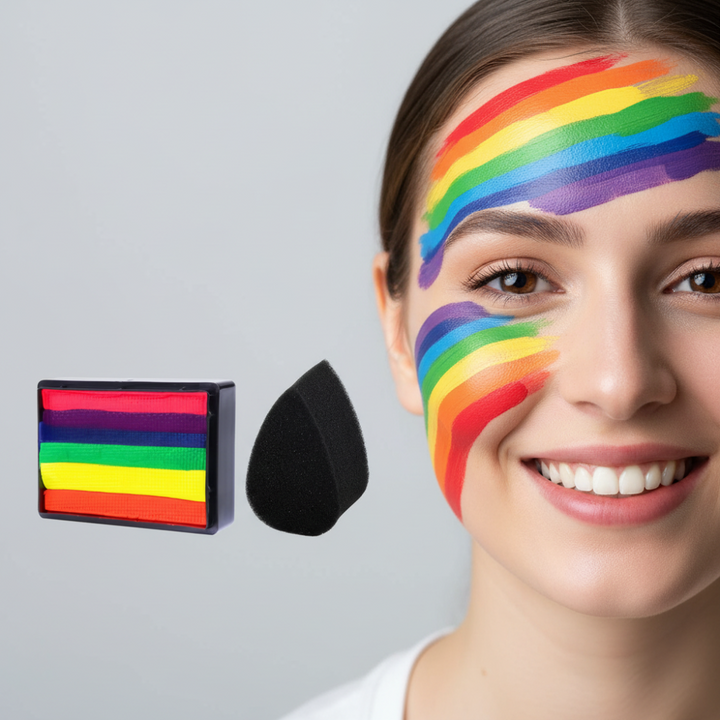 Rainbow Body Paint Set Creative Face Body Art Designs