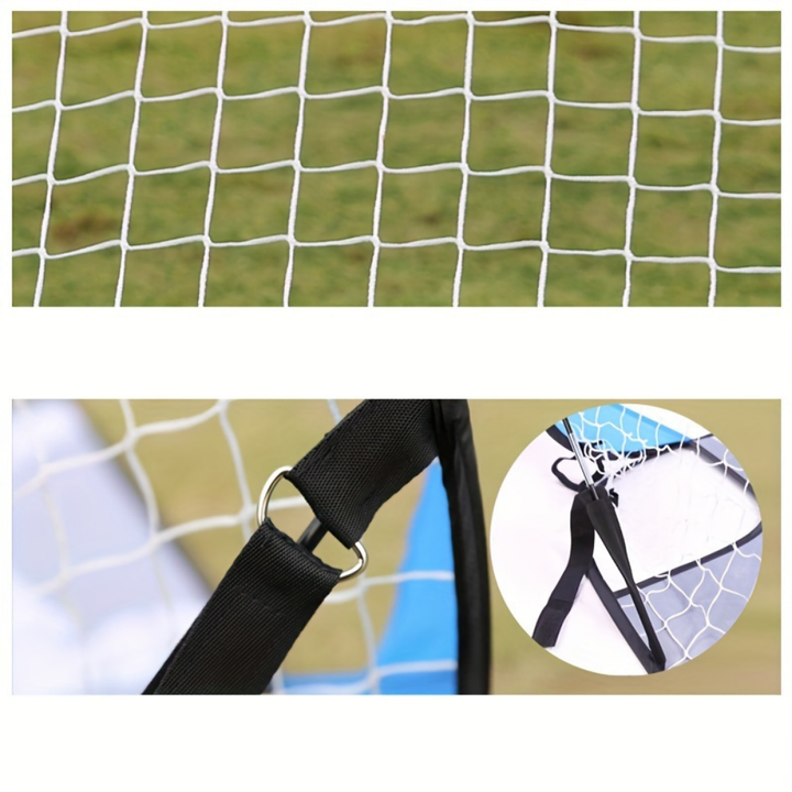 Portable Soccer Goal Target Net Training Folding Practice