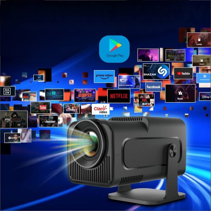 World Cup Portable Mini Projector WiFi Smart Movies Streaming