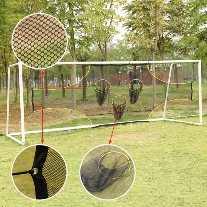 Portable Soccer Training Net for Accuracy and Goal Practice