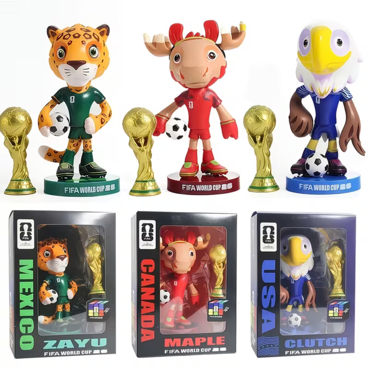 World Cup Air Horn Set Megaphone Mascot Figurine Events