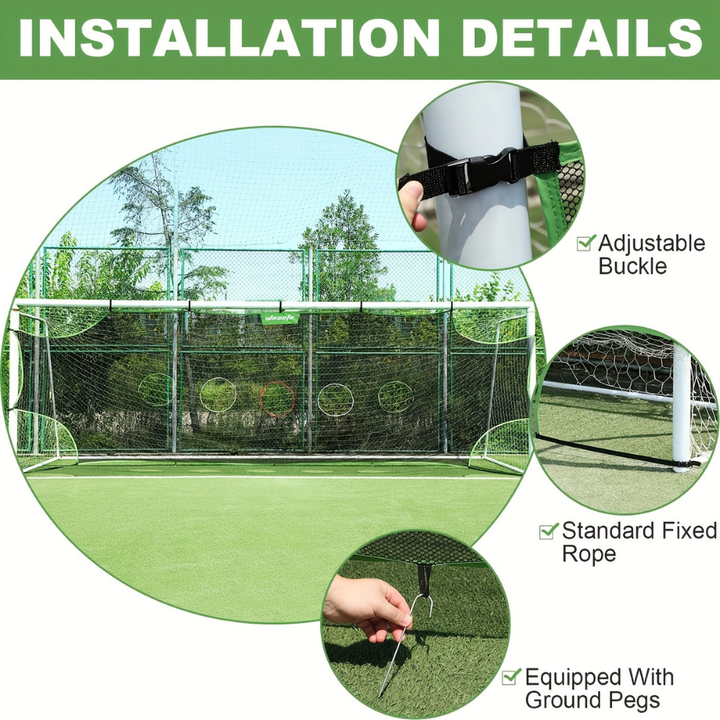 Portable Soccer Net Training Shooting Practice