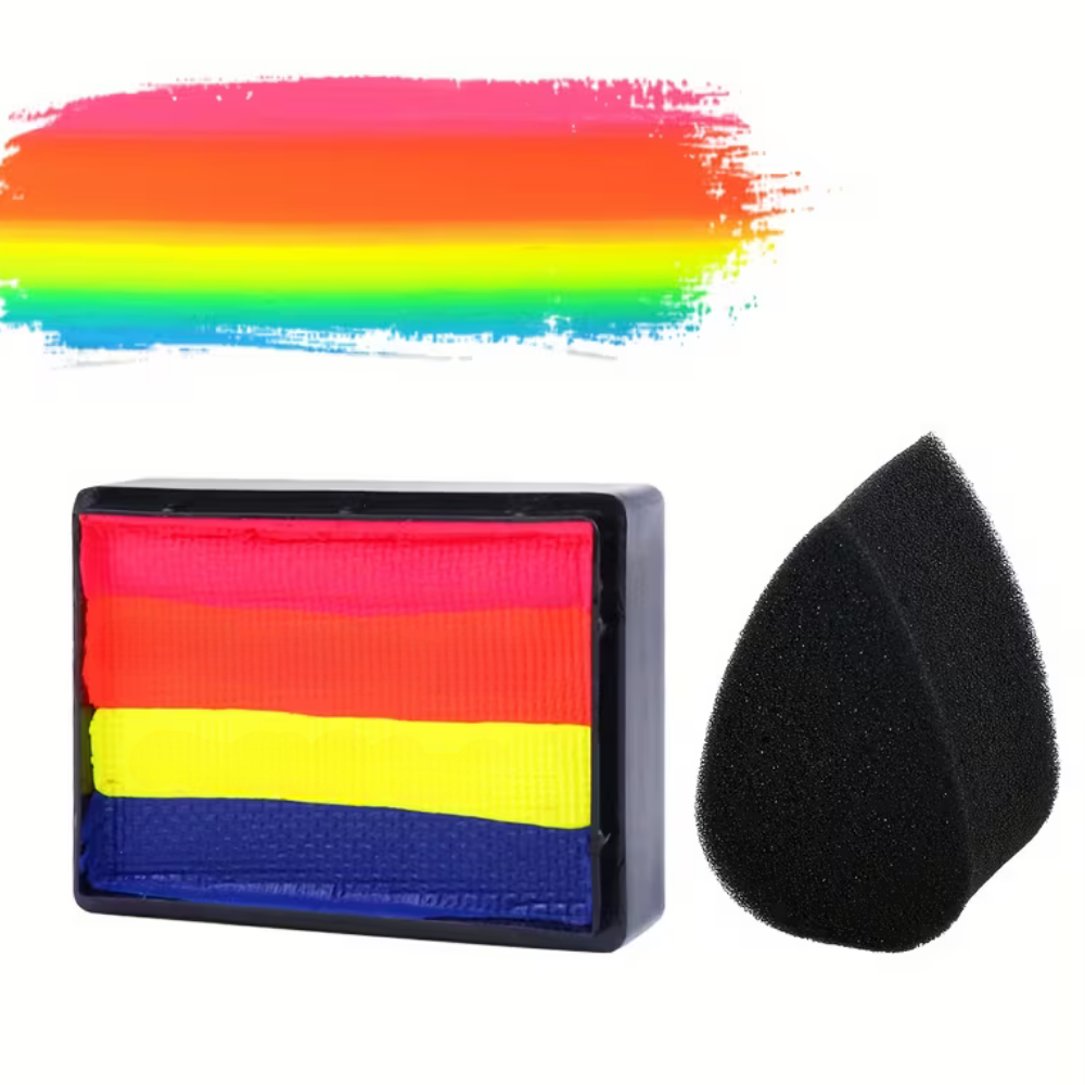 Rainbow Body Paint Set Creative Face Body Art Designs