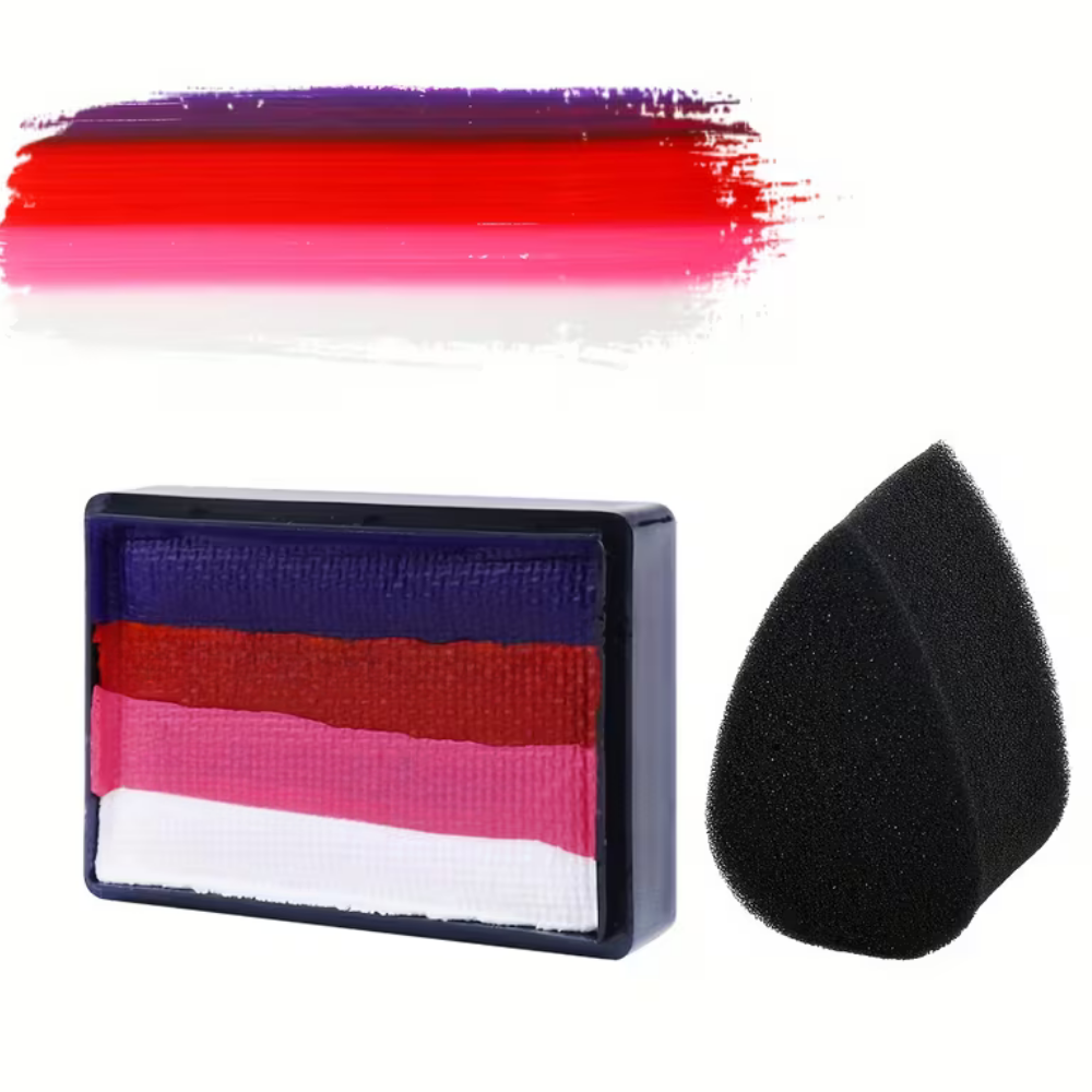 Rainbow Body Paint Set Creative Face Body Art Designs