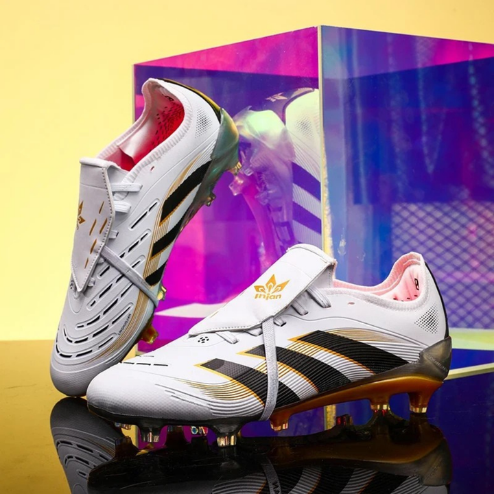 High Top Soccer Cleats Grass Indoor Training Football Boots