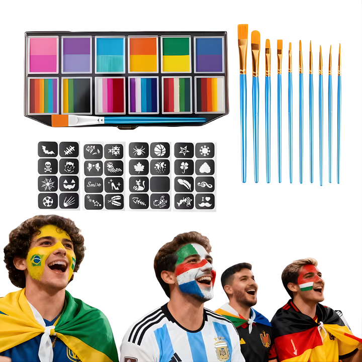 Washable Body Paint Kit Creative Face Body Art Designs