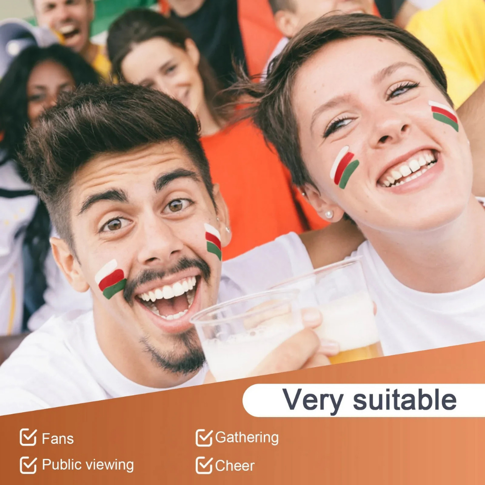 Face Paint Stick Non Toxic Flag colours Sports Events Game Day