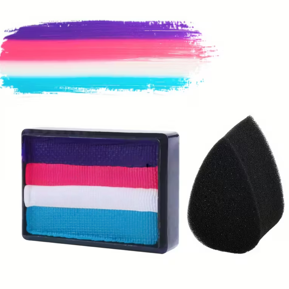 Rainbow Body Paint Set Creative Face Body Art Designs
