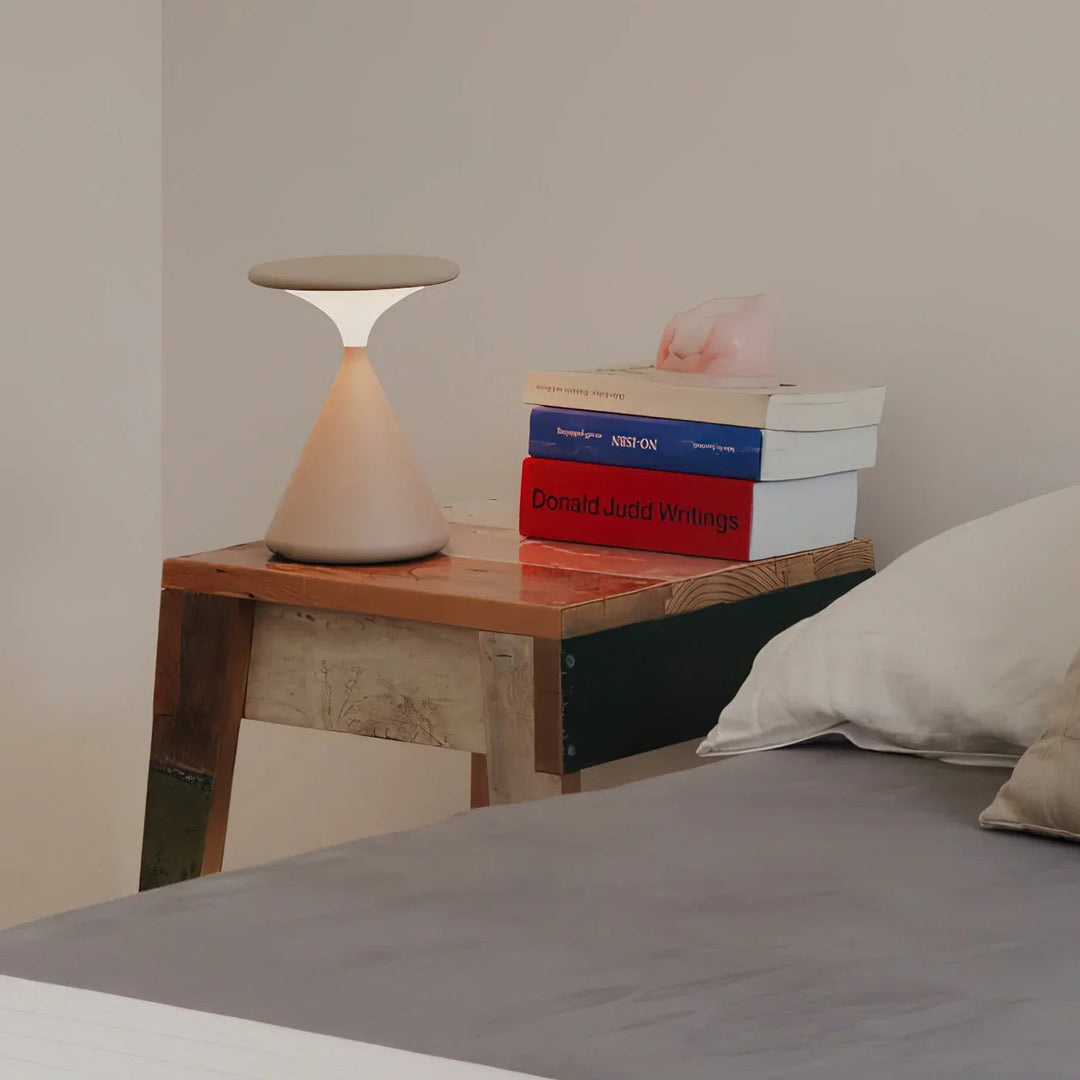 Aurora Wireless Table Lamp | Hourglass Design