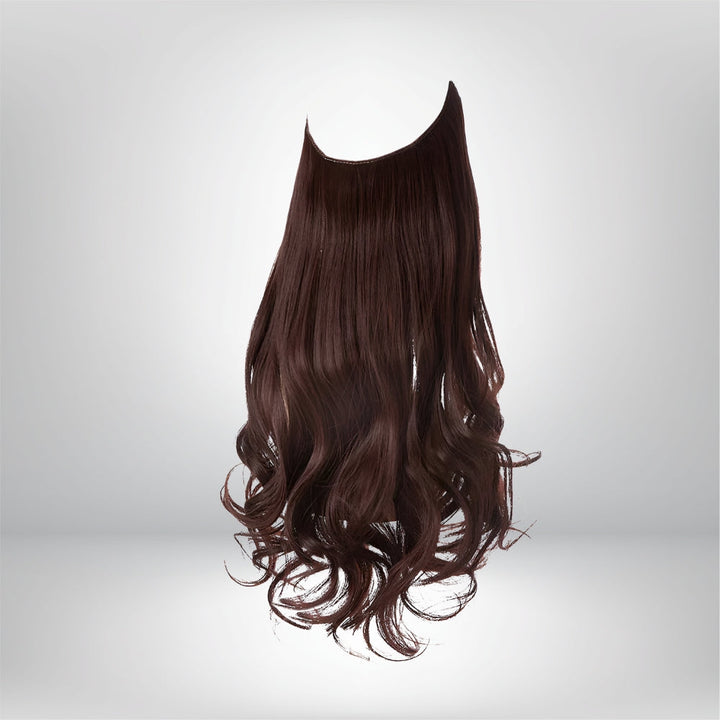 Hair Extensions Natural Wavy Human Hair Clip-In Long Volume Set