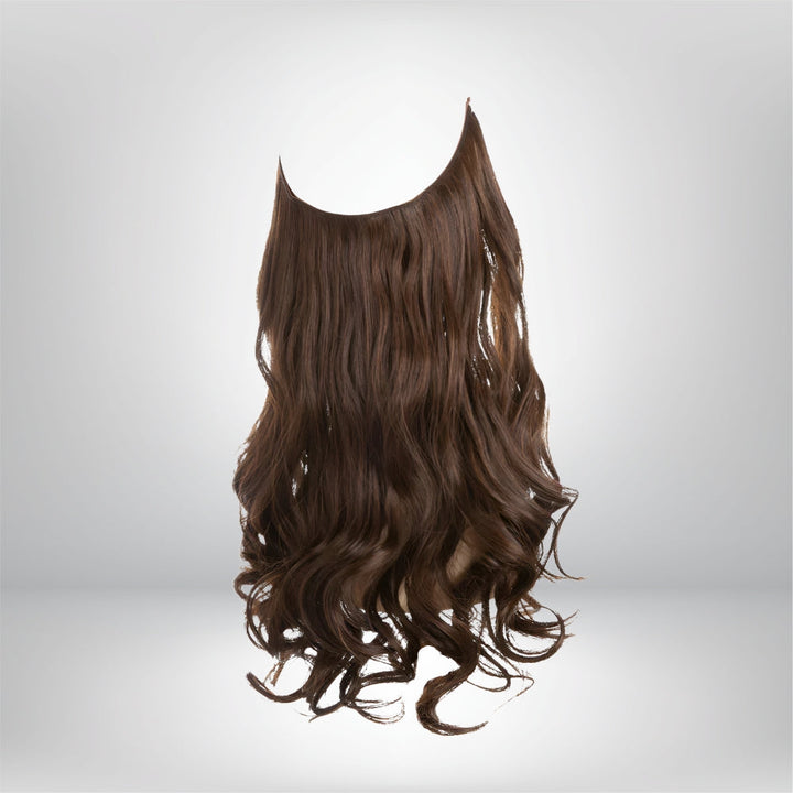 Hair Extensions Natural Wavy Human Hair Clip-In Long Volume Set