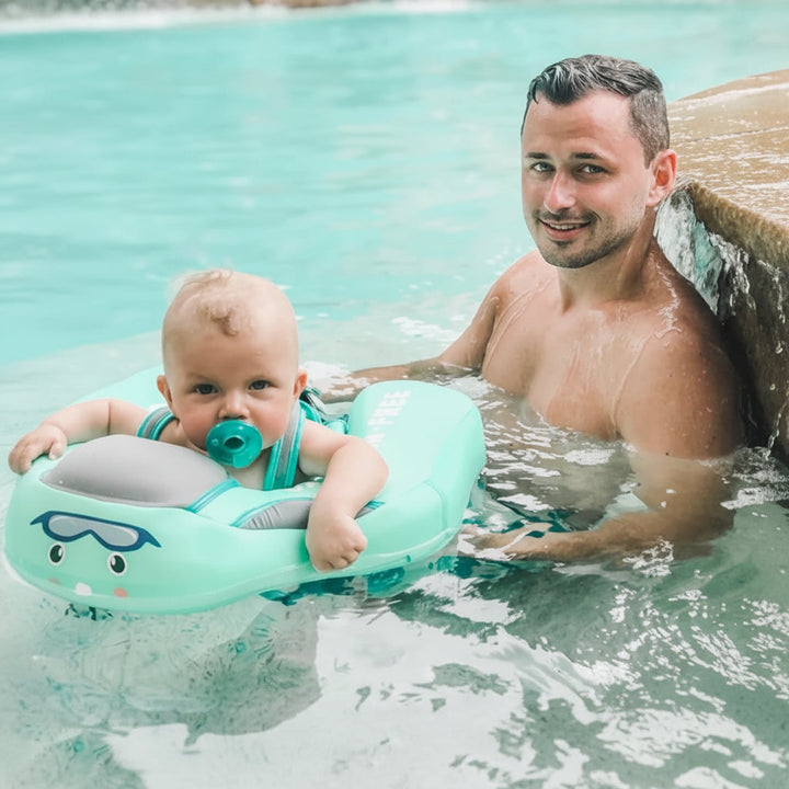 Infant Swim Float Trainer Adjustable Safety Features