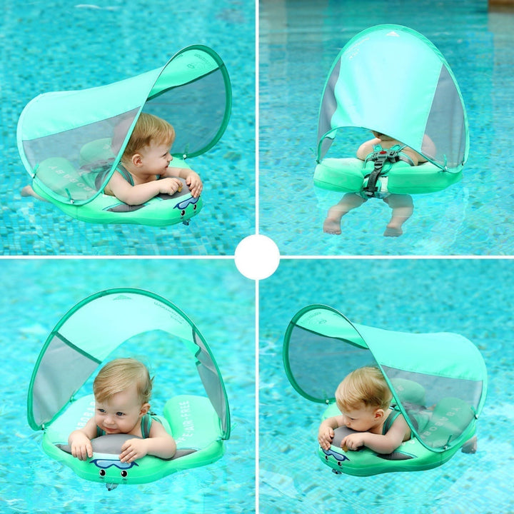 Infant Swim Float Trainer Adjustable Safety Features