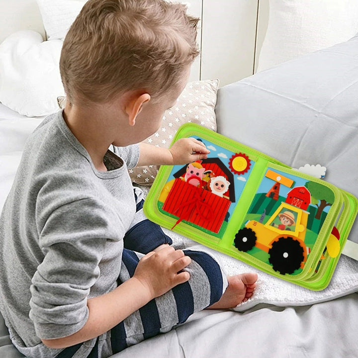 Interactive Childrens Book Farm Montessori