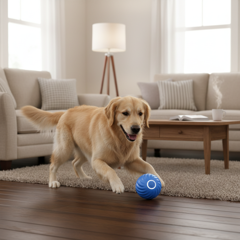 Interactive Dog Toy Durable Ball Engaging Playtime Fun