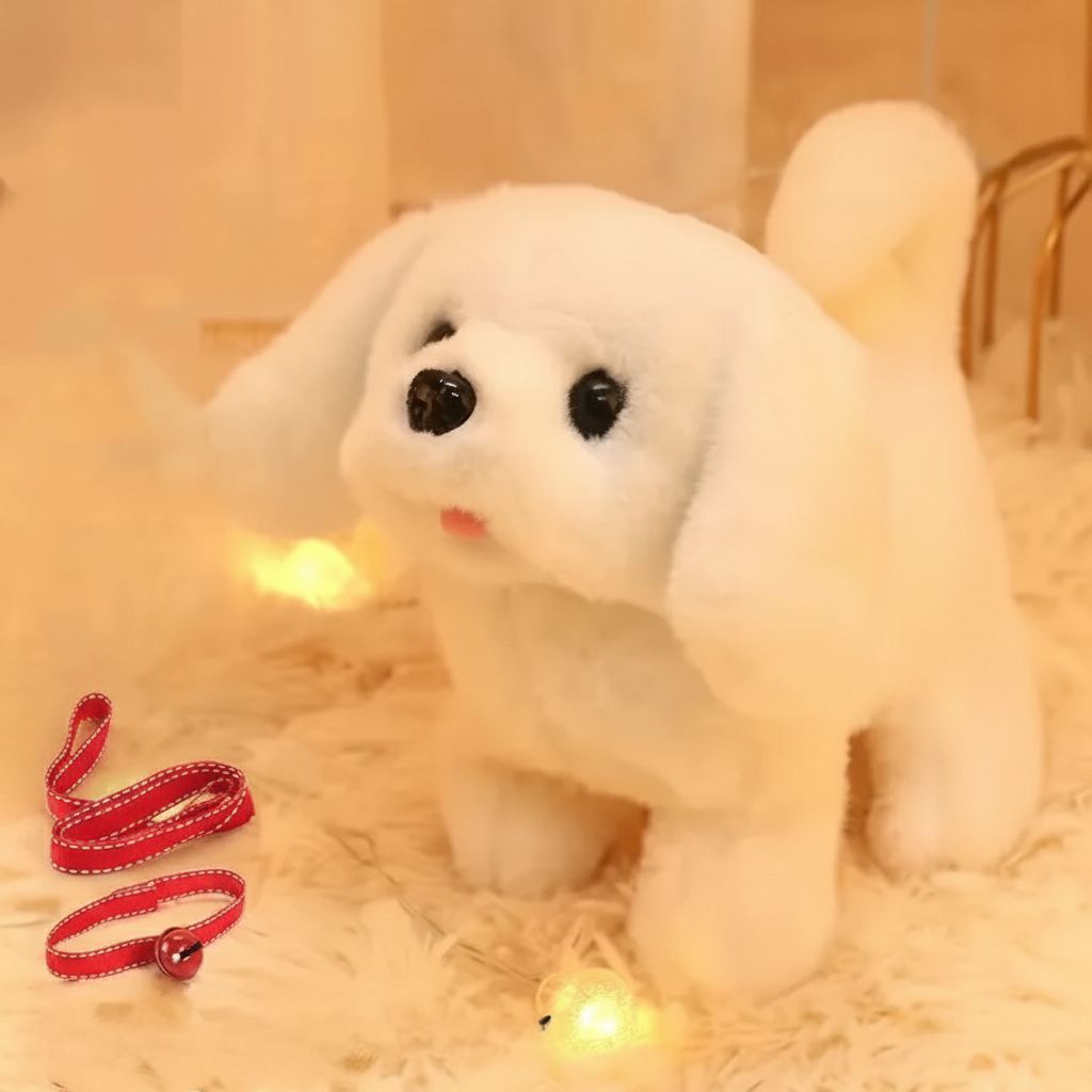 Interactive Dog Toy Robotic Plush Puppy Walking Arcade