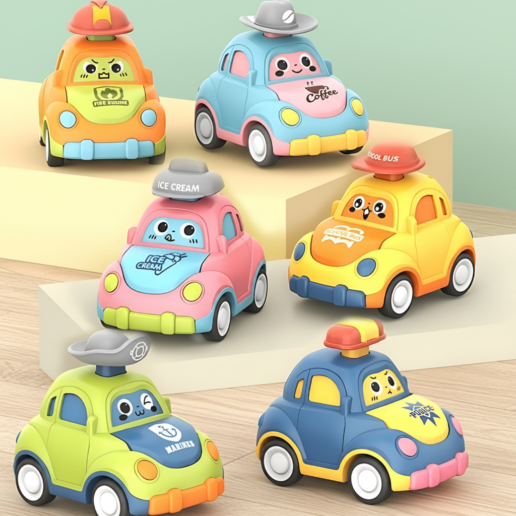 Interactive Toy Cars Fun colourful Playset Vehicles