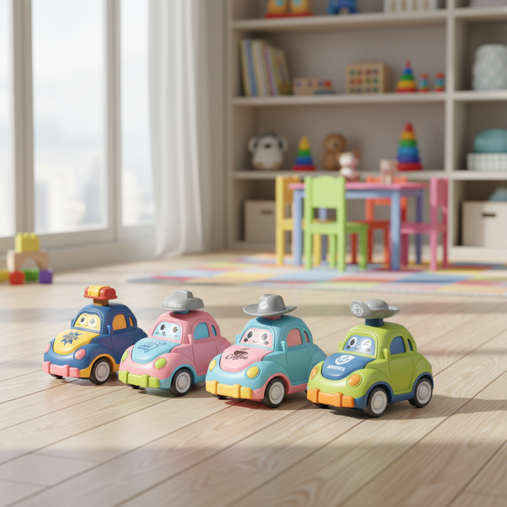 Interactive Toy Cars Fun colourful Playset Vehicles