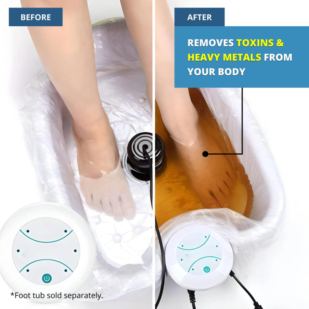 Foot Bath Ionic System Home Spa Basin Portable Unit