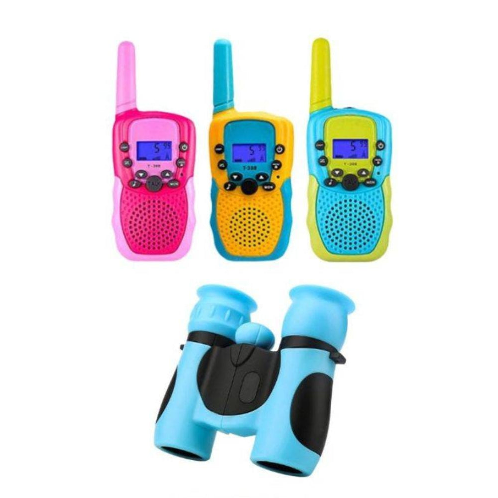 Kids Binoculars Field Glasses Compact Easy Grip Rubberized