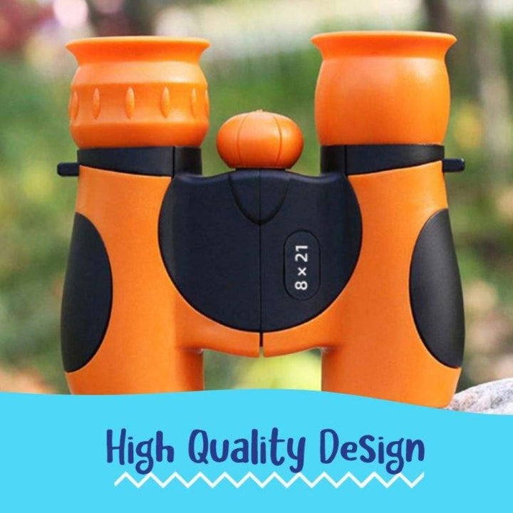 Kids Binoculars Field Glasses Compact Easy Grip Rubberized