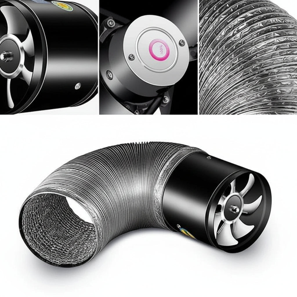 Kitchen Exhaust Fan Ventilation Compact Design