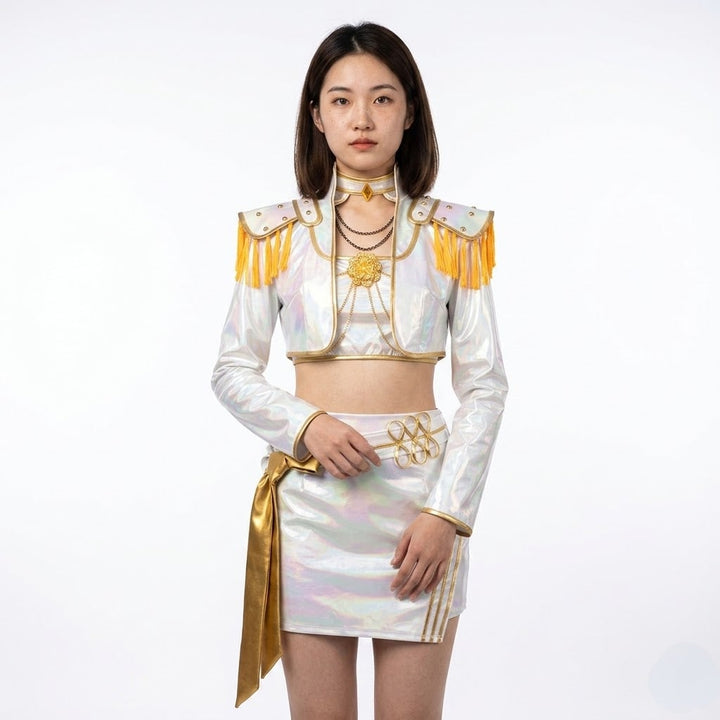 Kpop Halloween Costumes Cosplay Stage Outfit Set