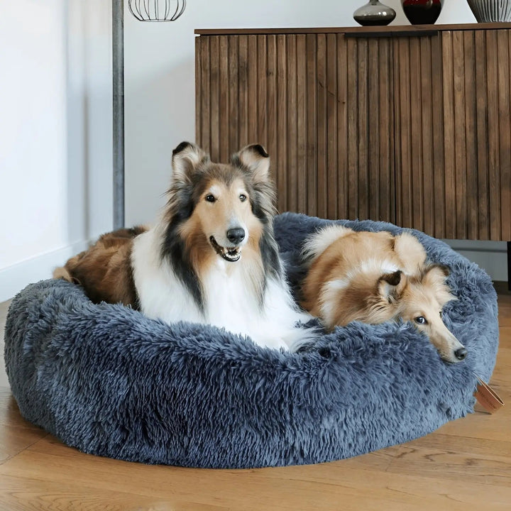 Large Dog Bed Plush Cozy Design Comfortable