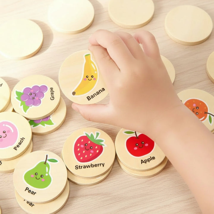 Learning Game Kids Memory Matching Calming Activity