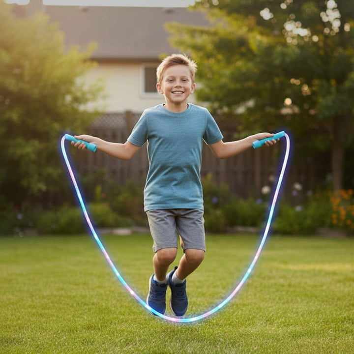 LED Lights Adjustable Jump Rope Fun Fitness Activity