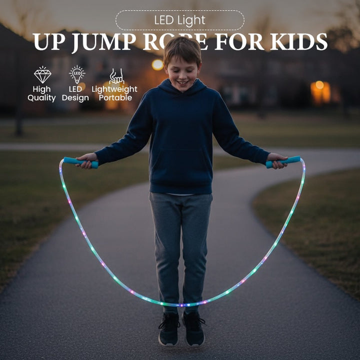 LED Lights Adjustable Jump Rope Fun Fitness Activity
