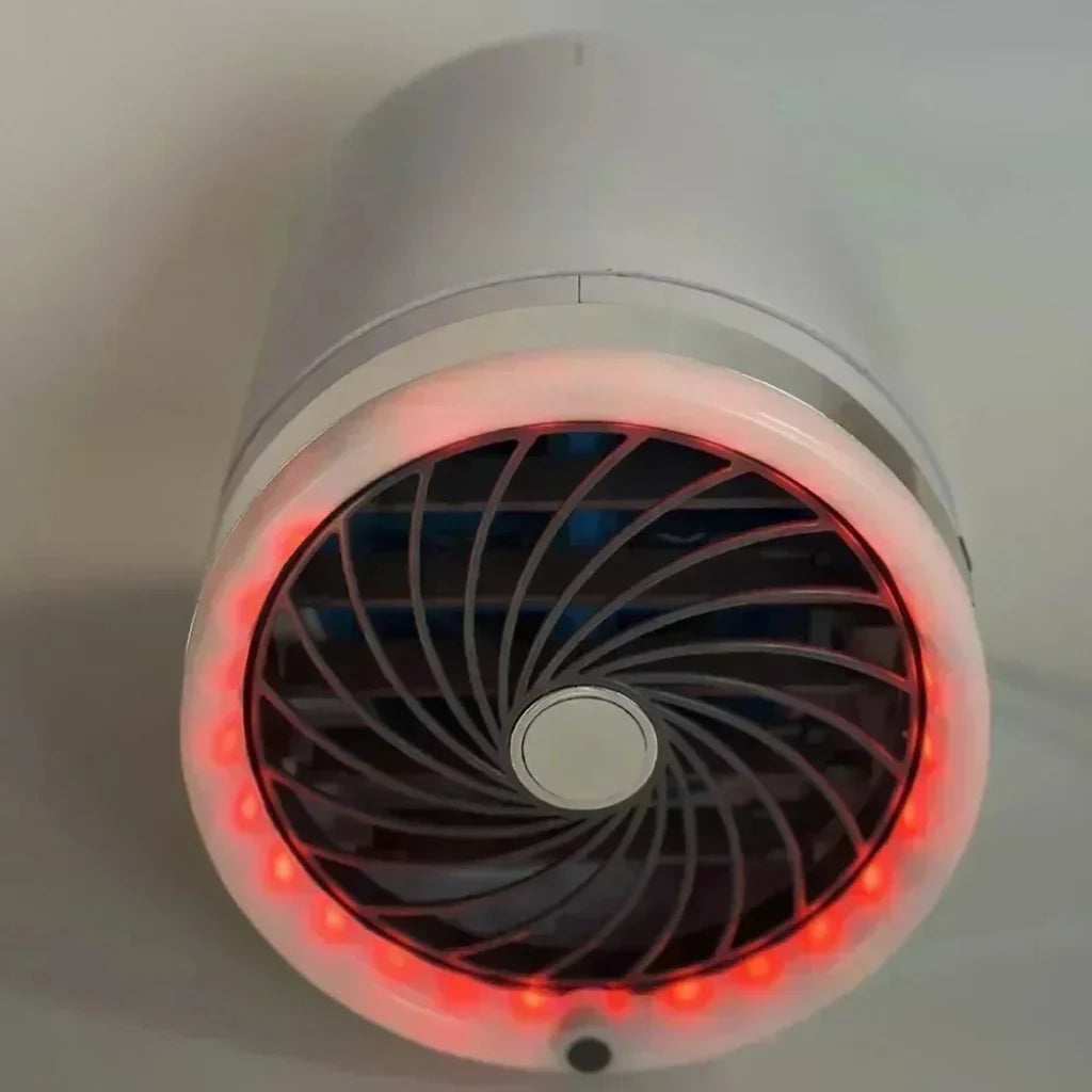 LED Lights Portable Fan Ice Packs Cooling Room