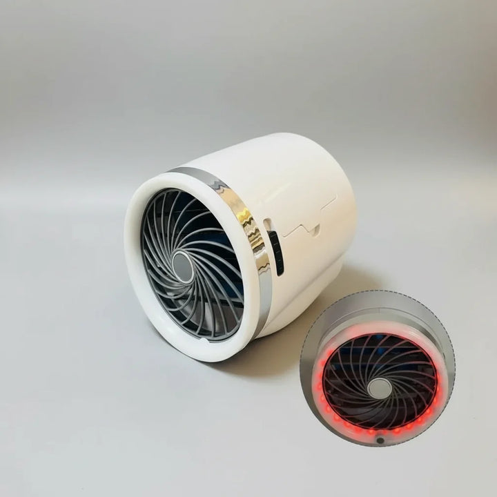 LED Lights Portable Fan Ice Packs Cooling Room