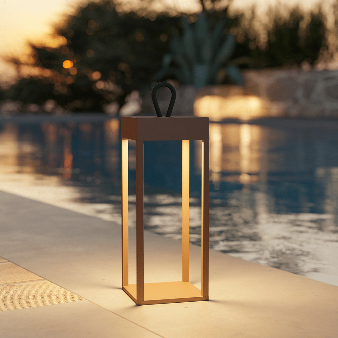LED Table Lamp Outdoor Portable Rechargeable Touch Switch