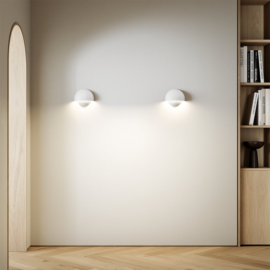 LED Wall Light Battery Powered Warm White Illumination