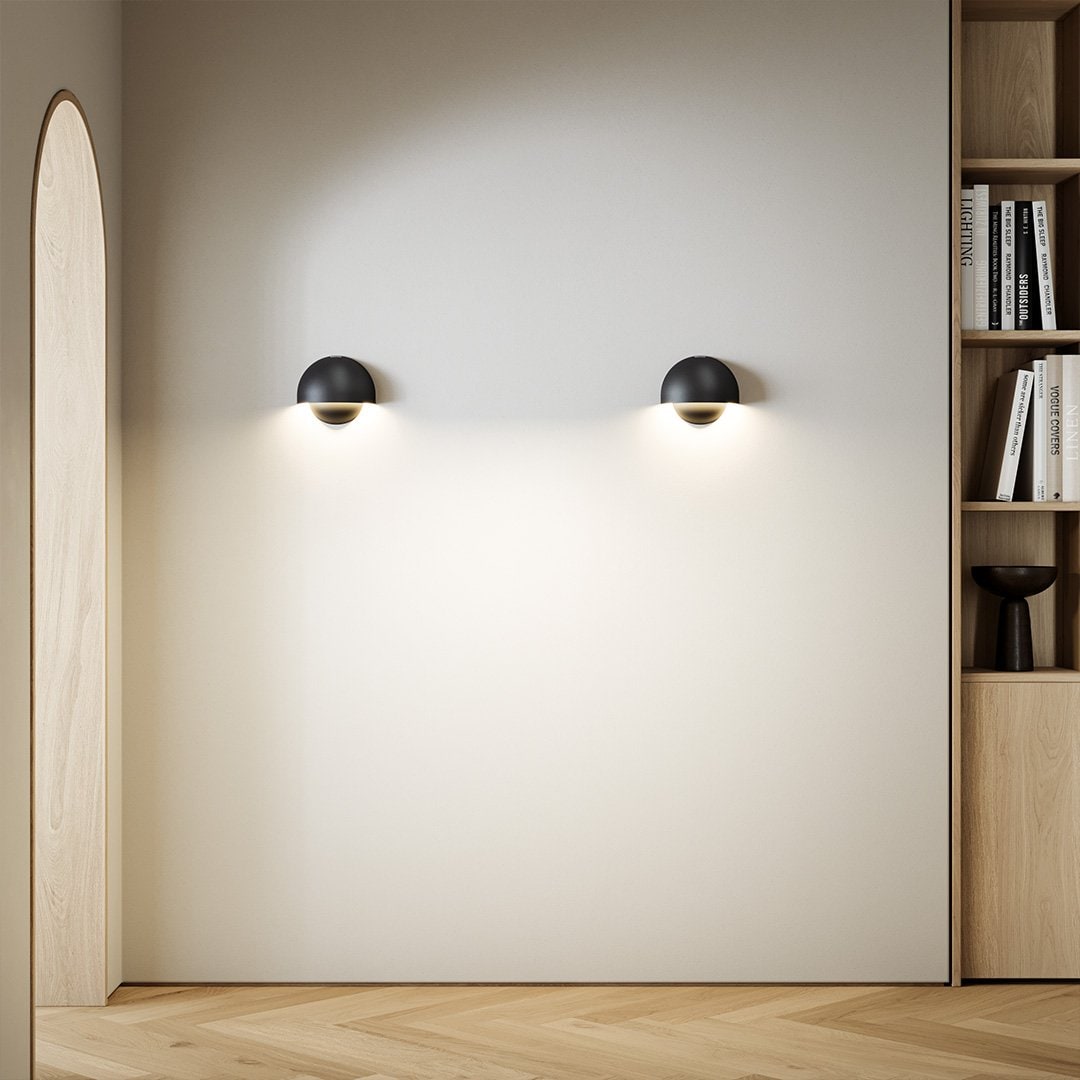 LED Wall Light Battery Powered Warm White Illumination