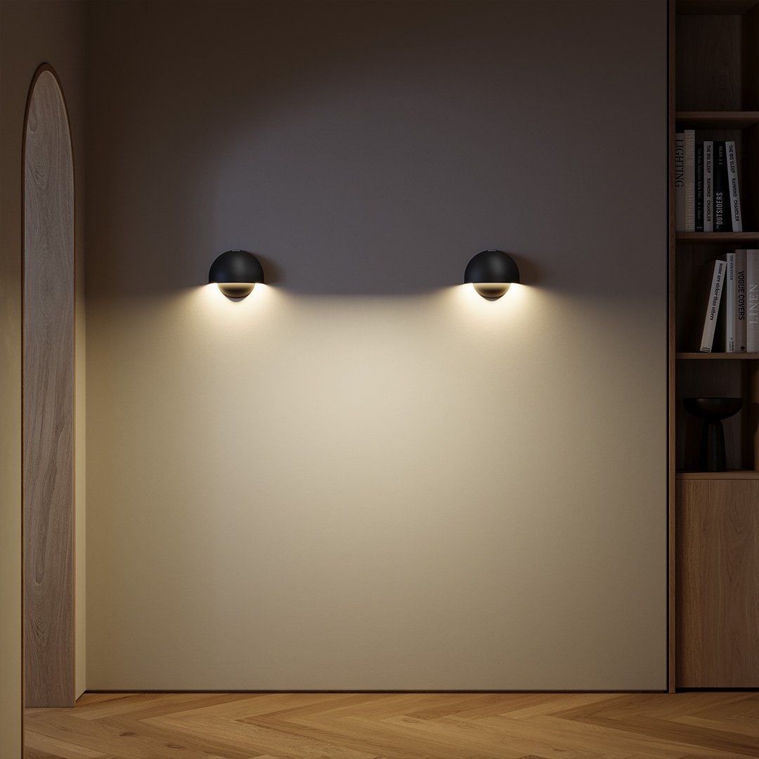 LED Wall Light Battery Powered Warm White Illumination