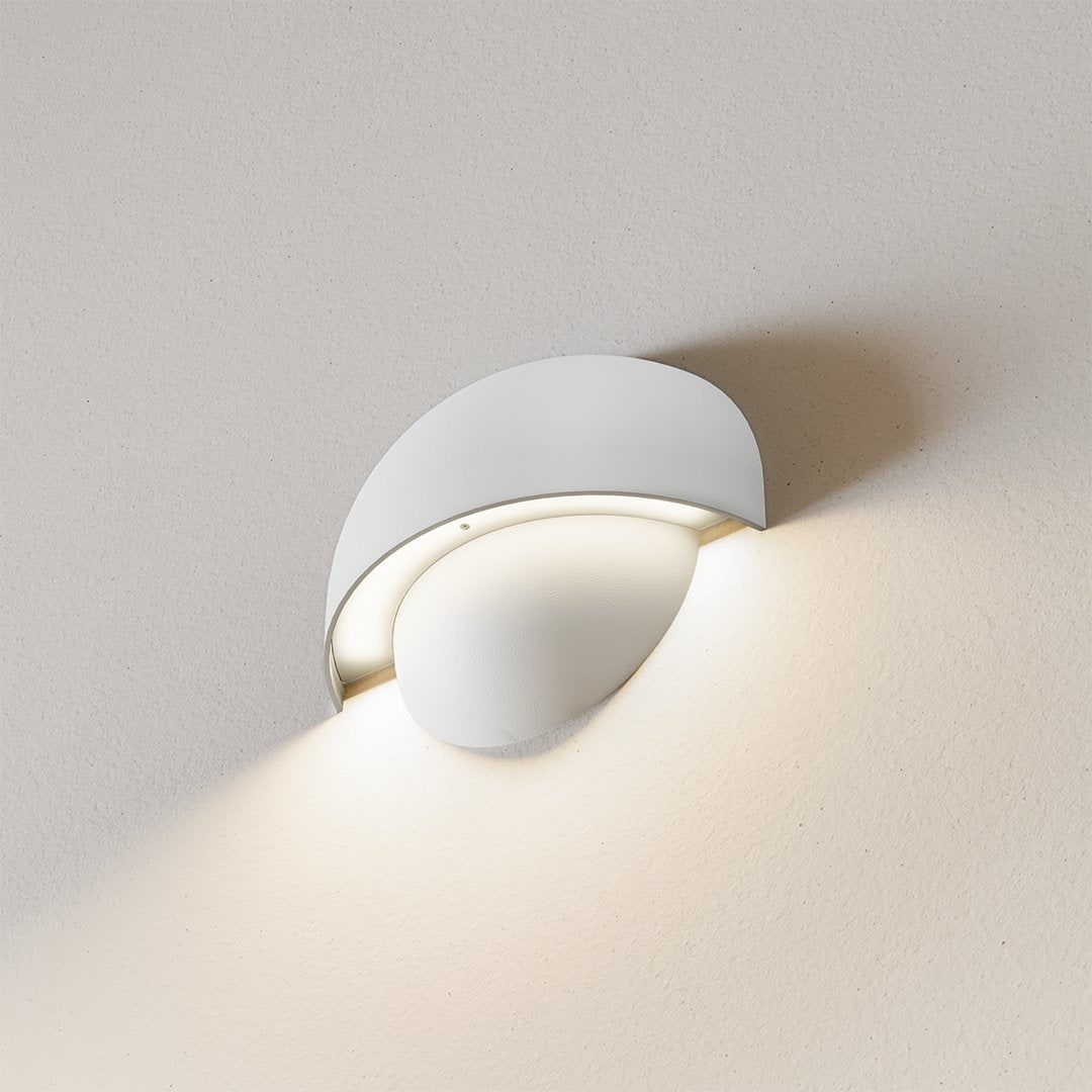 LED Wall Light Battery Powered Warm White Illumination