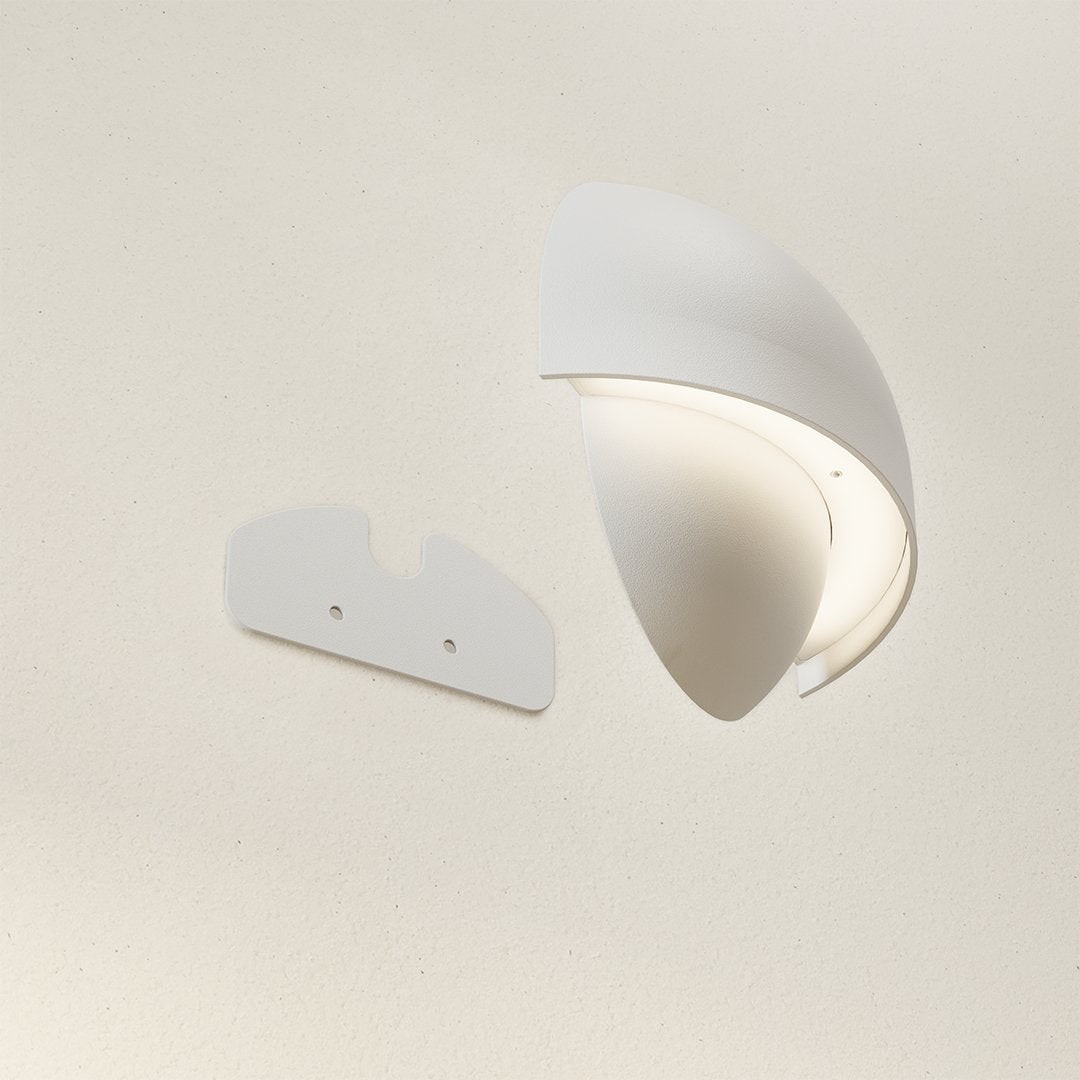 LED Wall Light Battery Powered Warm White Illumination