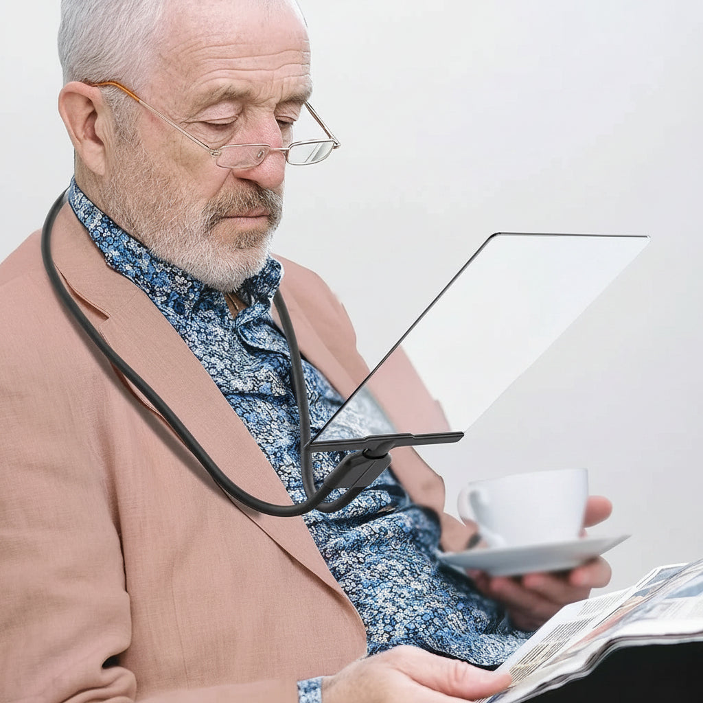 Lightweight Magnifying Glass Adjustable Stand