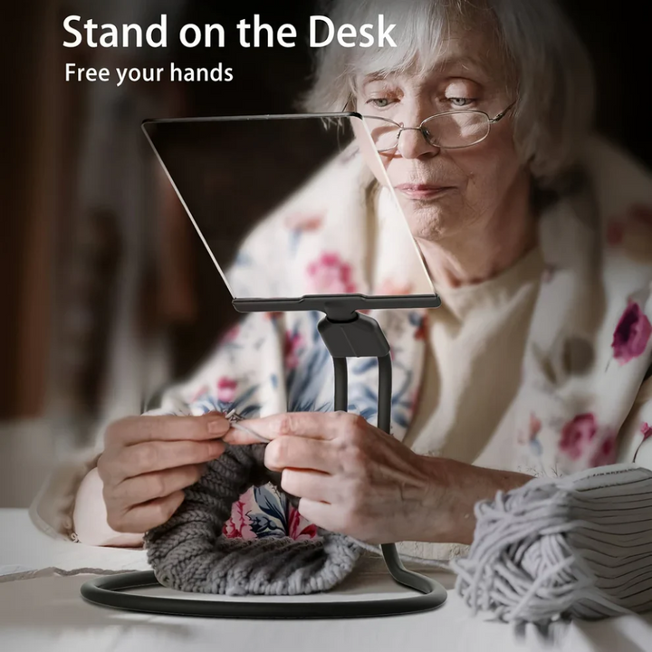 Lightweight Magnifying Glass Adjustable Stand