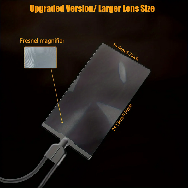 Lightweight Magnifying Glass Adjustable Stand
