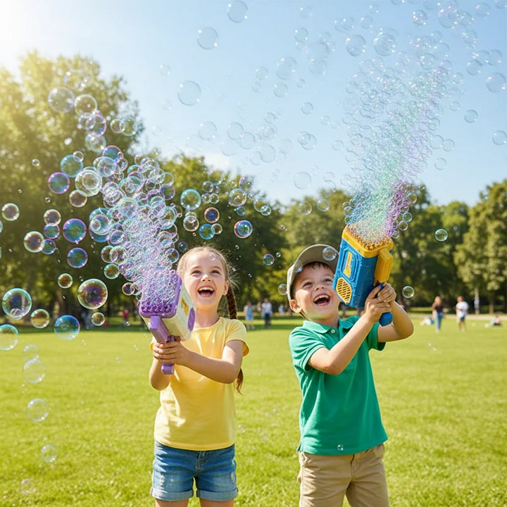 Lithium Battery Bubble Machine Outdoor Games Fun