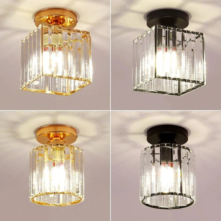 Crystal Ceiling Light | Elegant Corridor &amp; Aisle Lamp