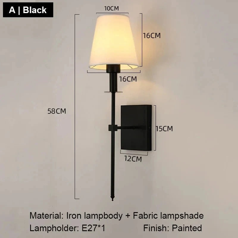 Nordic Elegance LED Wall Sconce | Modern Bedroom &amp; Living Room Lighting
