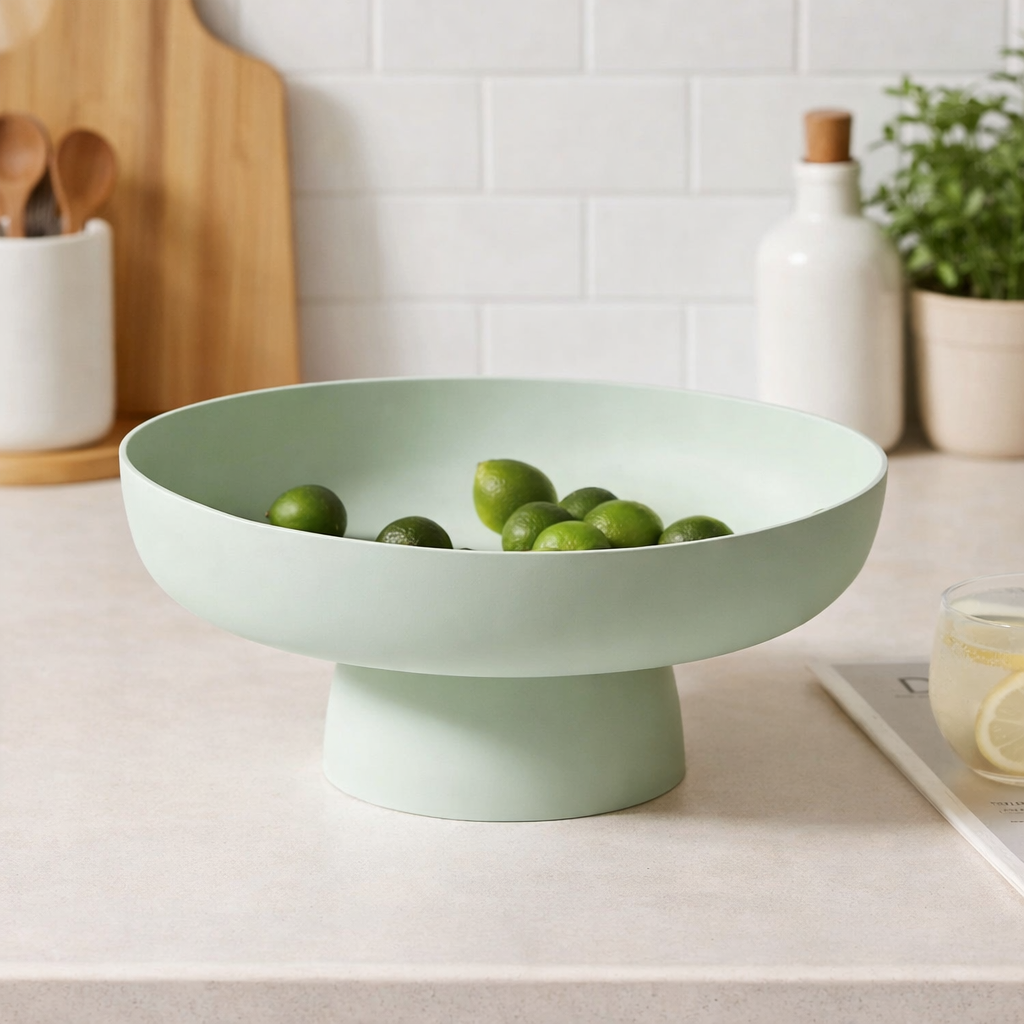 Fruit Bowl Ceramic Decorative Kitchen Counter Storage Bowl