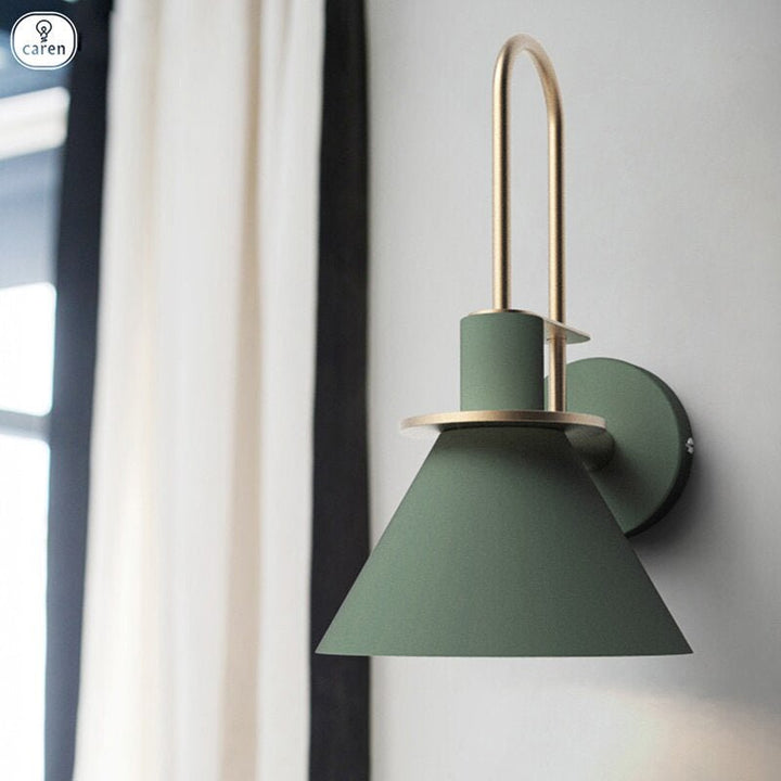 Mono Wall Lamp | Postmodern Metal Wall Light by Marco Bellini
